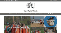 Desktop Screenshot of grandrapidsultimate.org